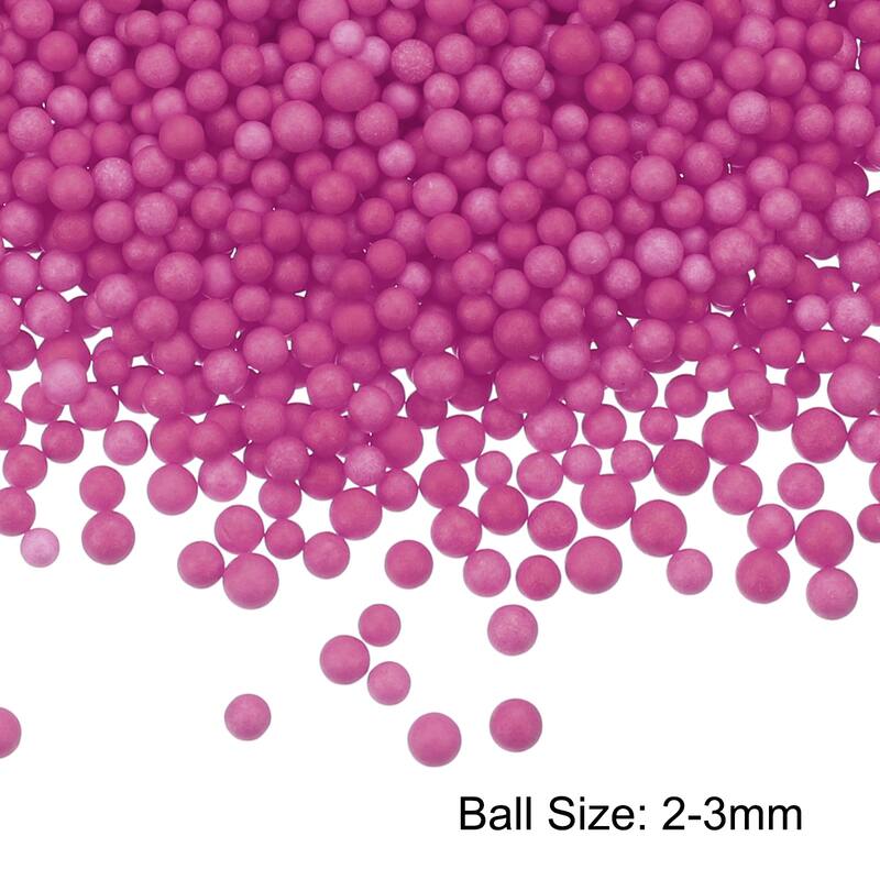 Foam Beads Foam Balls for DIY Craft Decoration, 1 Pack Approx 8000pcs