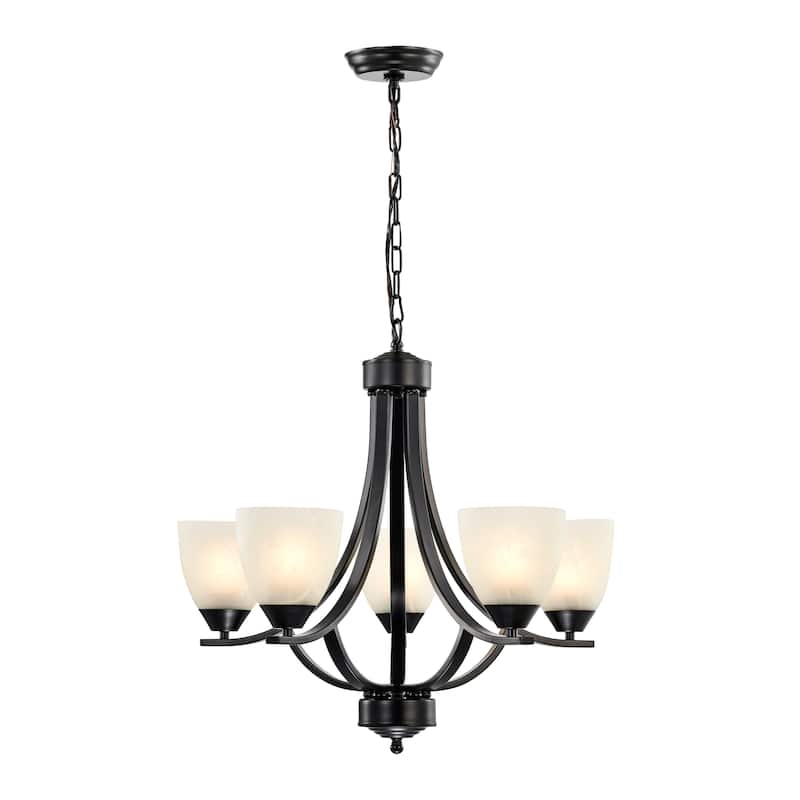 Adria 5-Light Chandelier for Dining/Living Room, Bedroom