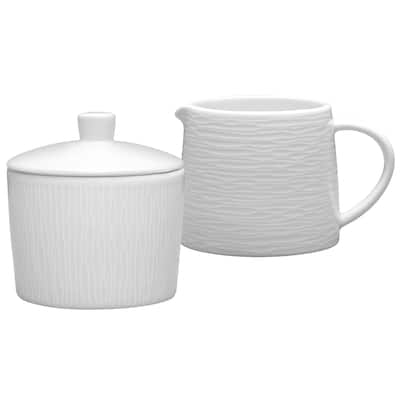 Noritake Colorscapes Swirl Sugar & Creamer Set