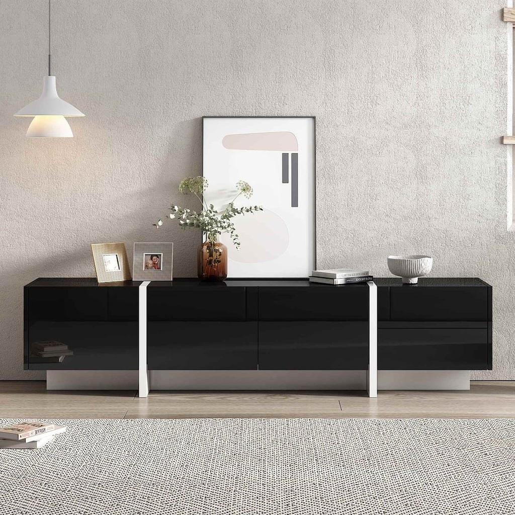 74.8'' Modern Style Contemporary Rectangle Design TV Stand