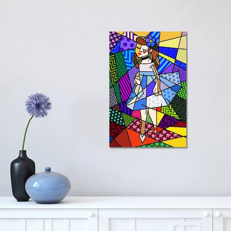 iCanvas "The Dancer 3 (After Pierre Auguste Renoir)" by 5by5collective Canvas Print - 18x12x1.5