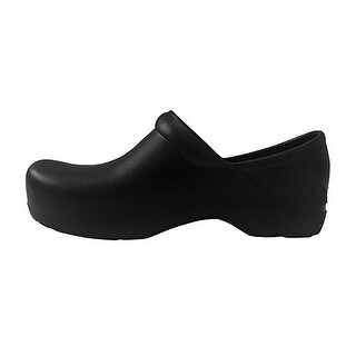 black nursing clogs