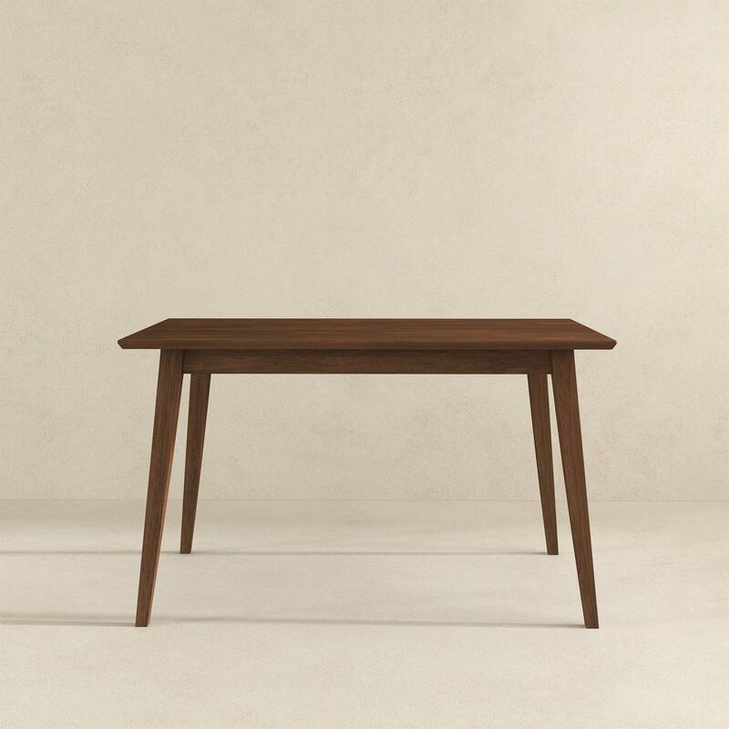 Modern Style Solid Wood Rectangular Dining Kitchen Table 47"