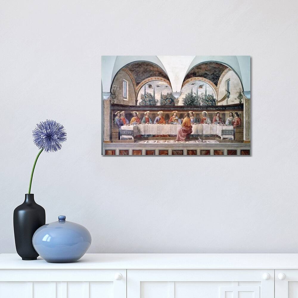 iCanvas "The Last Supper" by Domenico Ghirlandaio Canvas Print