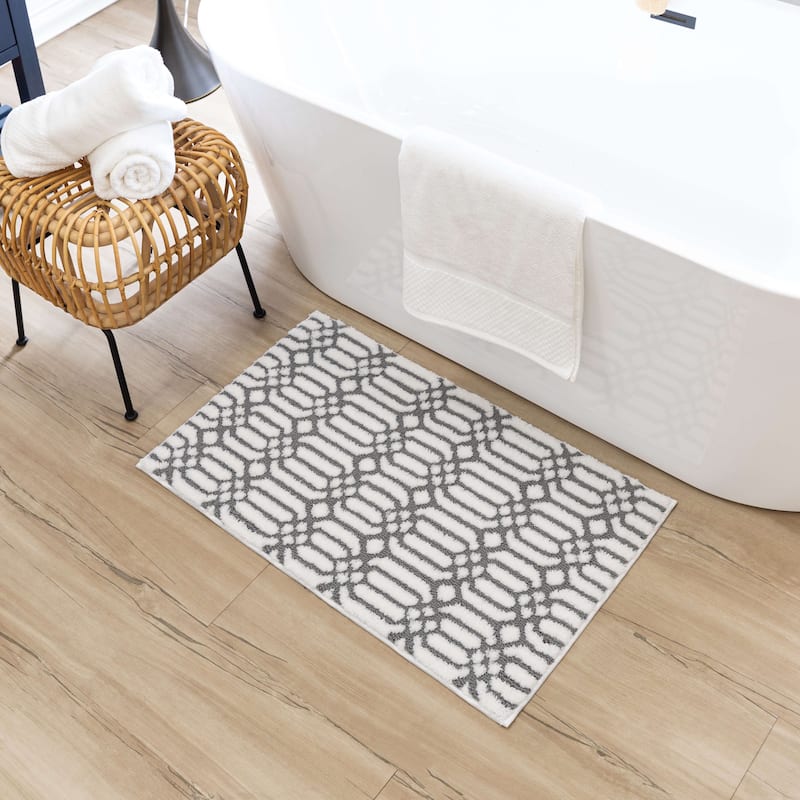 Mohawk Home Linkage Machine Washable Bath Mat