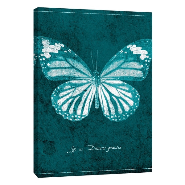 PTM Images 9-108429 PTM Canvas Collection 10" x 8" - "Butterfly D" Giclee Butterflies Art Print on Canvas