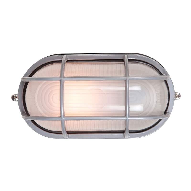 Access Lighting Nauticus Single Light 6-1/2" High LED Outdoor Wall - Satin