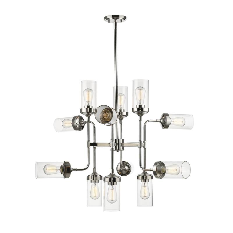 Z-Lite Calliope 60" Wide 12 Light Linear Chandelier