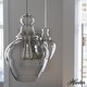 preview thumbnail 1 of 8, Hunter Maple Park 1 Light Pendant - Kitchen Island, Dining room, Entry - Modern Farmhouse, Transitional, Contemporary Brushed Nickel