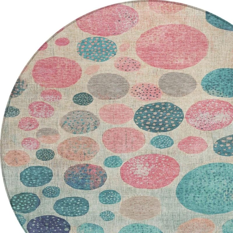 HomeRoots Geometric Transitional Rectangle Outdoor Rug