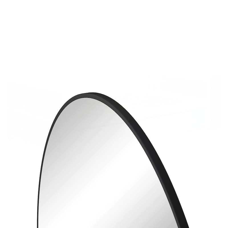 Wall Mirror Black Circular Mirror
