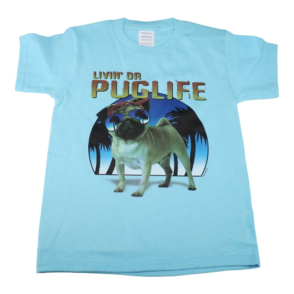 Pug Life Child Short-Sleeved Tee Tops