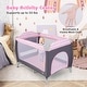 preview thumbnail 5 of 38, Babyjoy 3 in 1 Baby Playard Portable Infant Nursery Center w/ Zippered - See Details