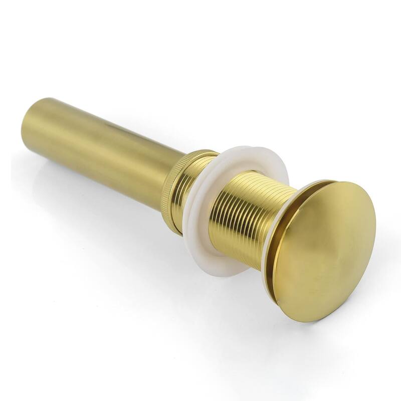 2 Pcs Bathroom Sink Drain Without Overflow, Vessel Sink Lavatory Vanity Pop Up Drain Stopper,304 Stainless Steel