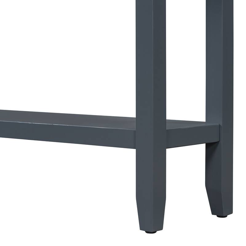 Multi-drawer entry console table