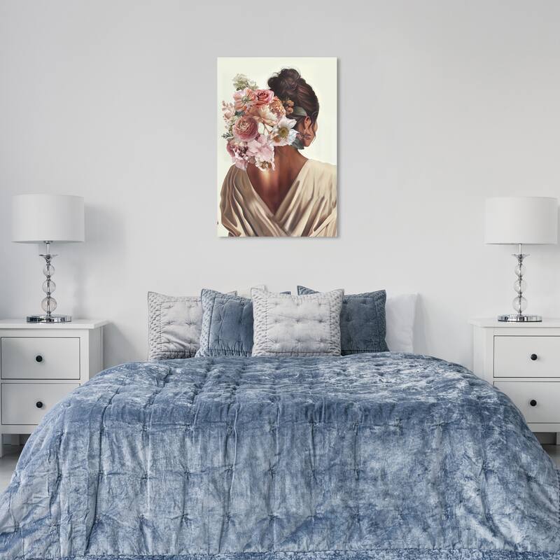 Wynwood Studio Fashion and Glam Alessa White and Cream White Traditional Wall Art Canvas Print - 36 x 24