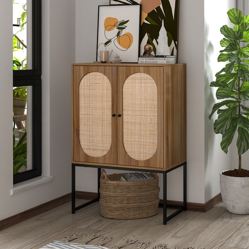 Rattan store sideboard h&m