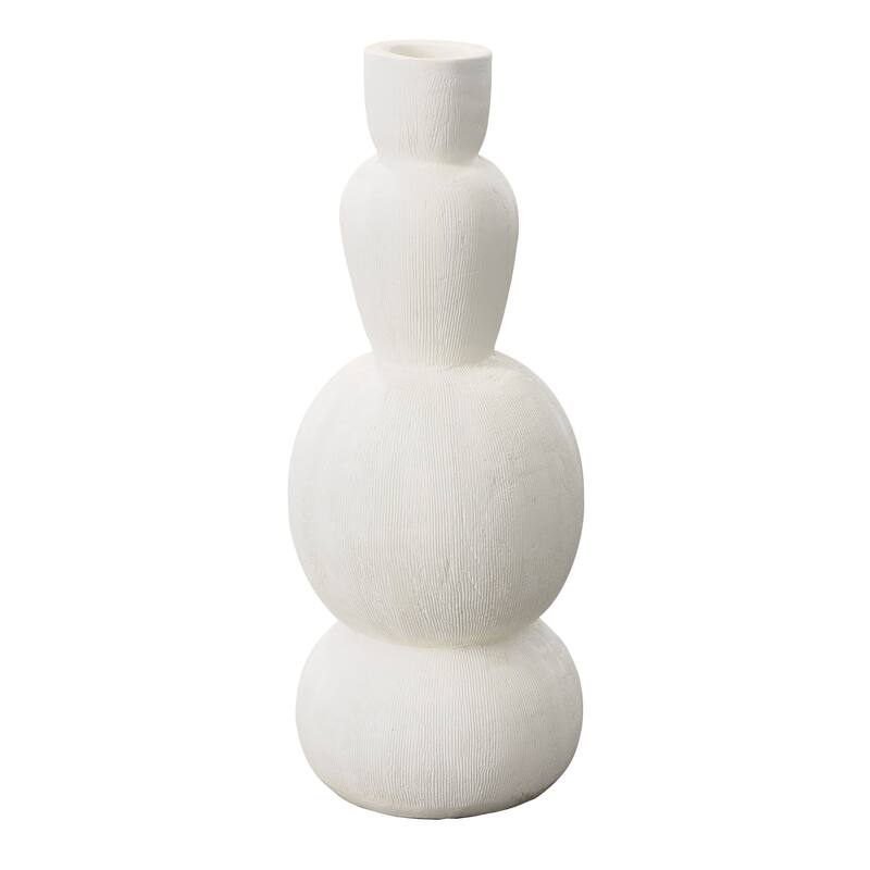 Dominic Vase, White
