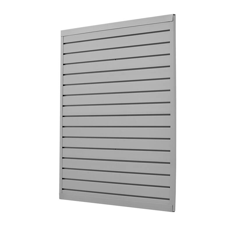 PVC Garage Slat Wall Panel with Modular Design and Suitable for Both Indoor and Outdoor Use