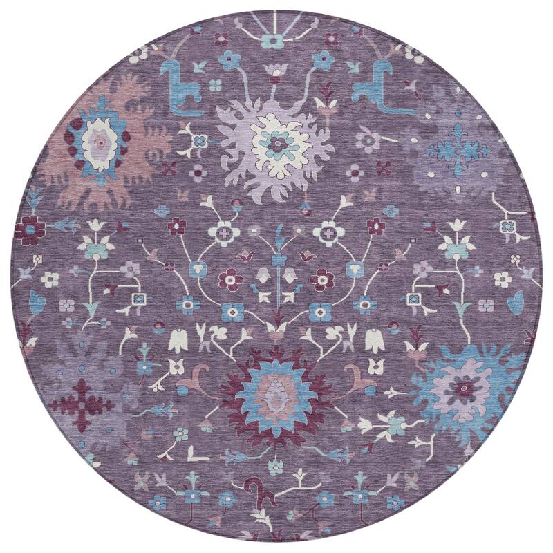 Machine Washable Indoor/ Outdoor Global Dillon Chantille Rug