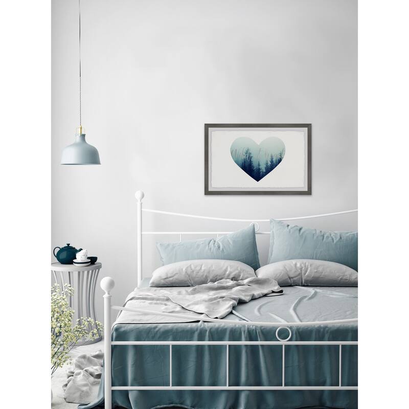 Wild at Heart II Framed Wall Art, Elegant Home Touch - Sophisticated Artwork for Refined Décor