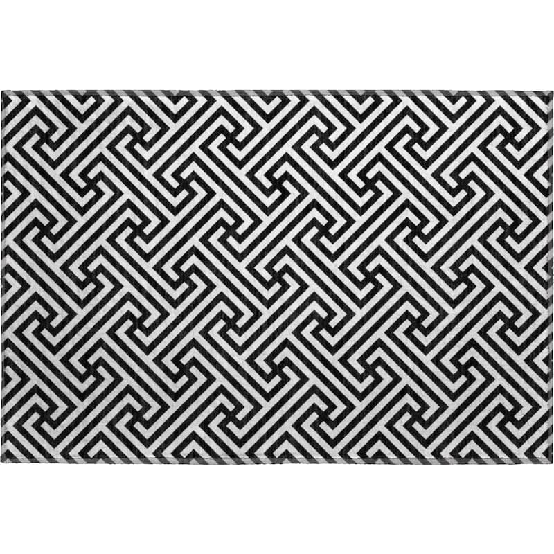 Premium Washable Super Soft Modern Geo Mayfield Rug