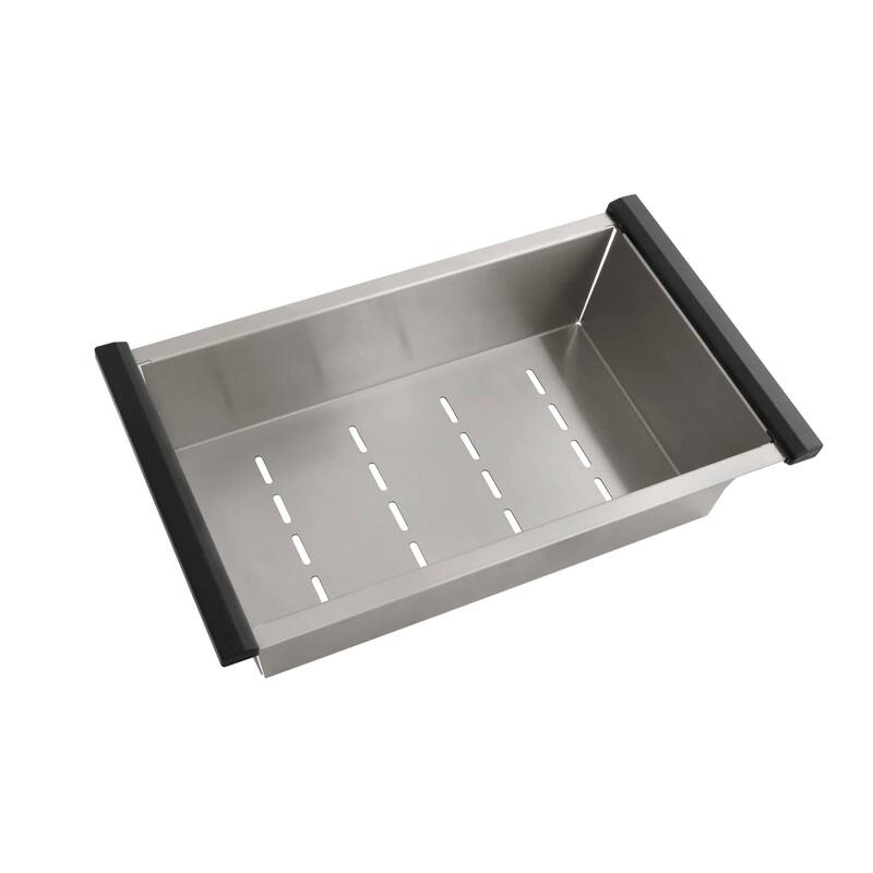 STYLISH 15 3/8 Stainless Steel Workstation Colander - Stainless Steel - 1 Piece