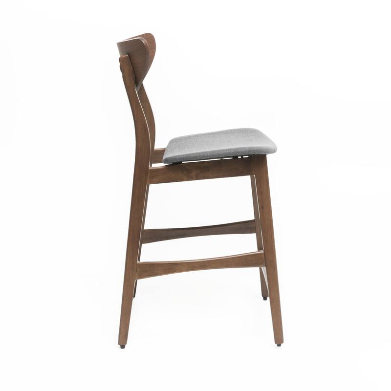 Carson Carrington Lund Wood 24-inch Counter Stool (Set of 2) by Christopher Knight Home