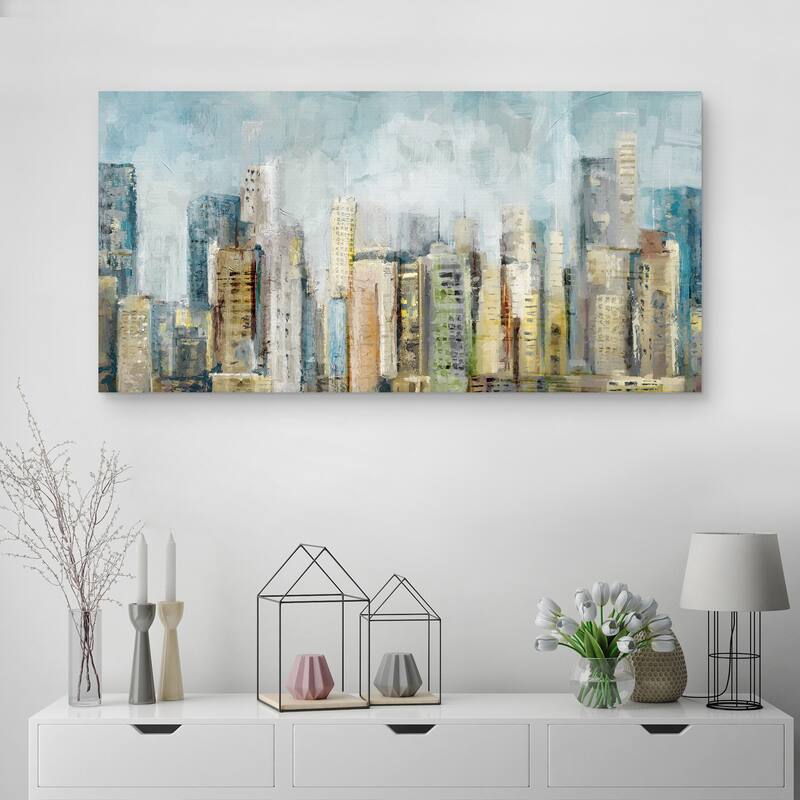 Cosmopolitan by Studio Arts Canvas Art Print