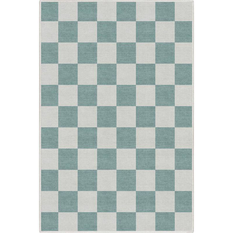 Well Woven Apollo Square Modern Geometric Flat-Weave Area Rug