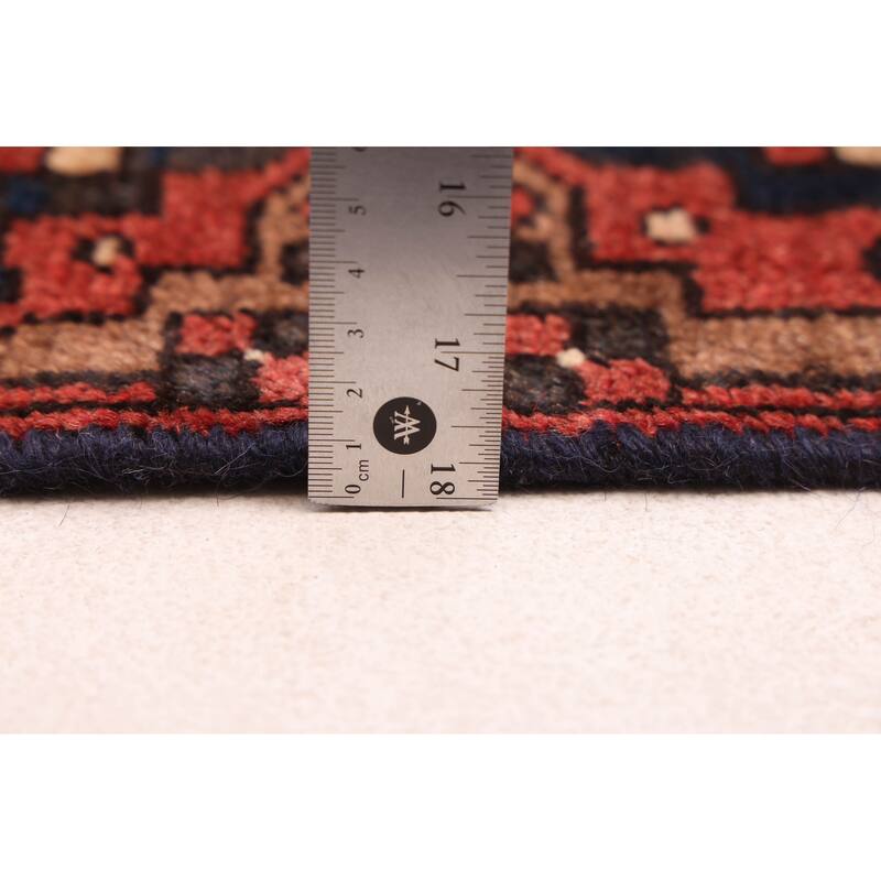 ECARPETGALLERY Hand-knotted Andelz Red Wool Rug - 3'11 x 6'8