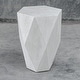 preview thumbnail 5 of 3, Geometric Sunburst Top Side Table - 24"