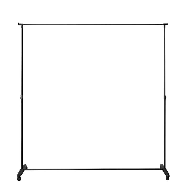 Don't Look At Me Privacy Room Divider - Basics Extendable - Black Frame