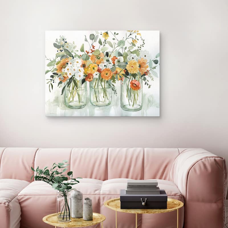 Trois Beauties by Carol Robinson Canvas Art Print