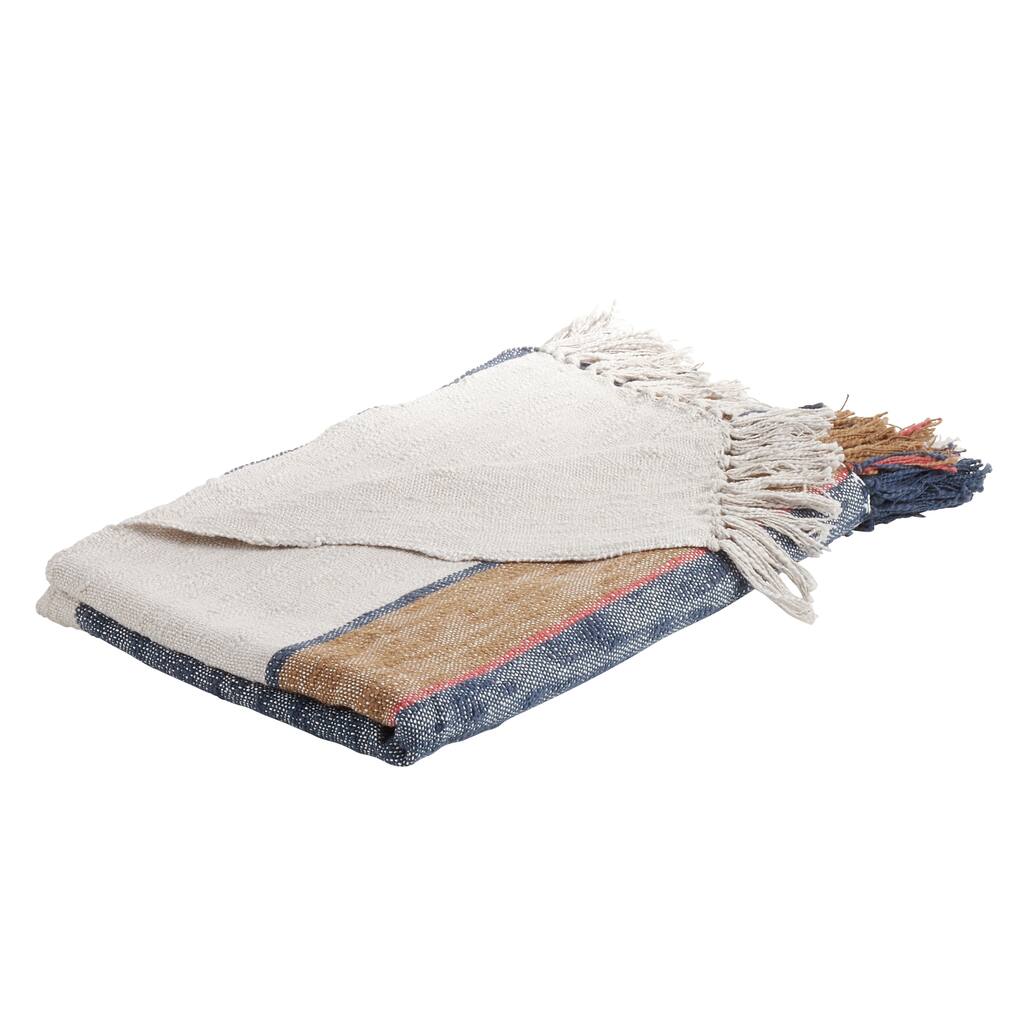 Striped Design Throw