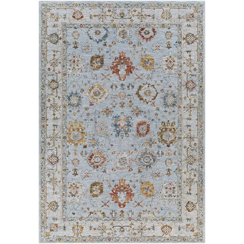 Livabliss Traditional Reina Medallion Area Rug