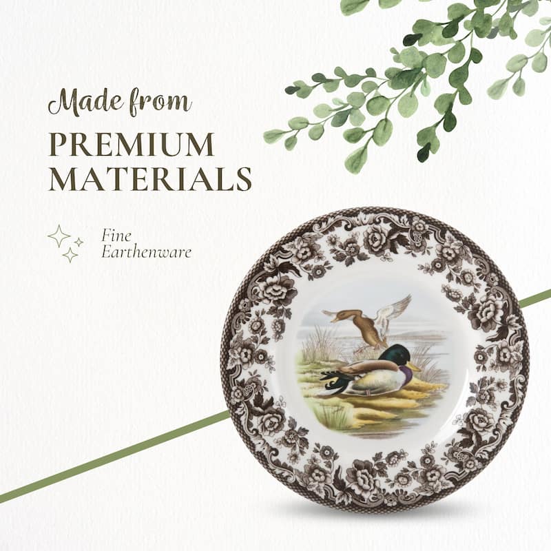 Spode Woodland Salad Plate - Assorted Animals