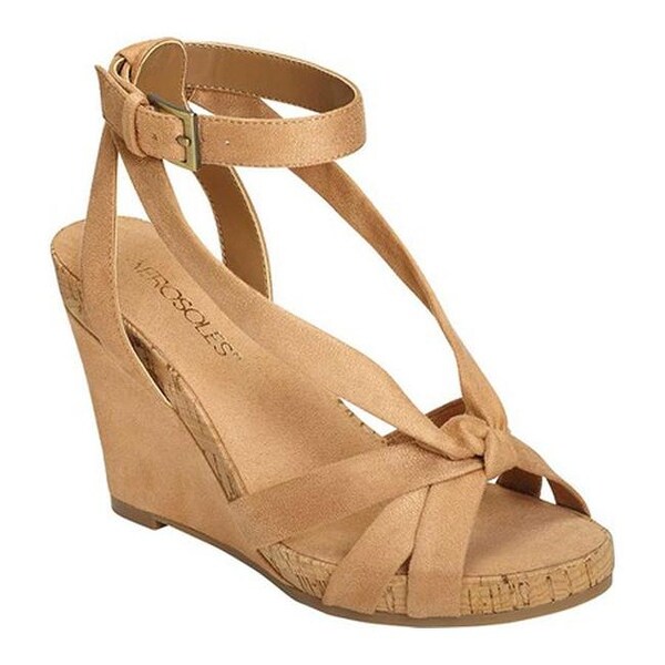 Aerosoles lux plush wedge sandal new arrivals