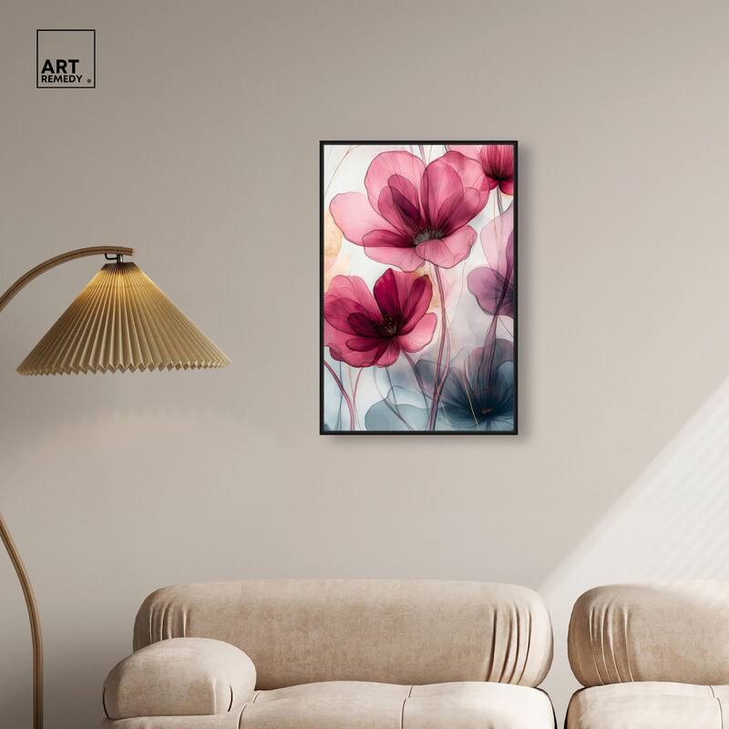 Filigree Flora II Canvas by Art Remedy