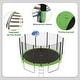 preview thumbnail 7 of 7, Trampolines 15FT Round Trampoline with Enclosure