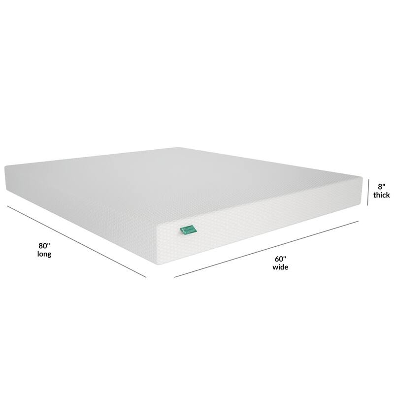Max and Lily 8" Memory Foam Mattress Queen