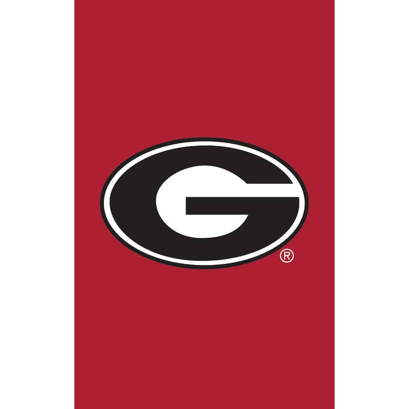 Applique Flag, House Size, University of Georgia