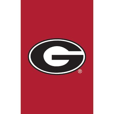Applique Flag, House Size, University of Georgia