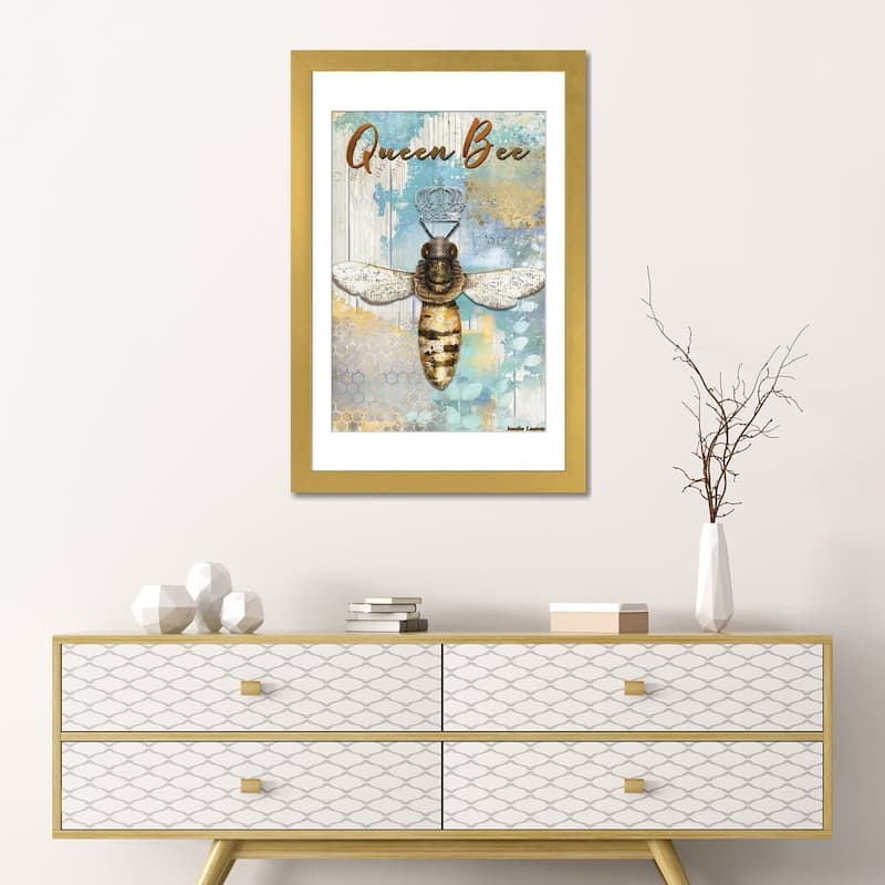 iCanvas "Queen Bee" by Jennifer Lambein