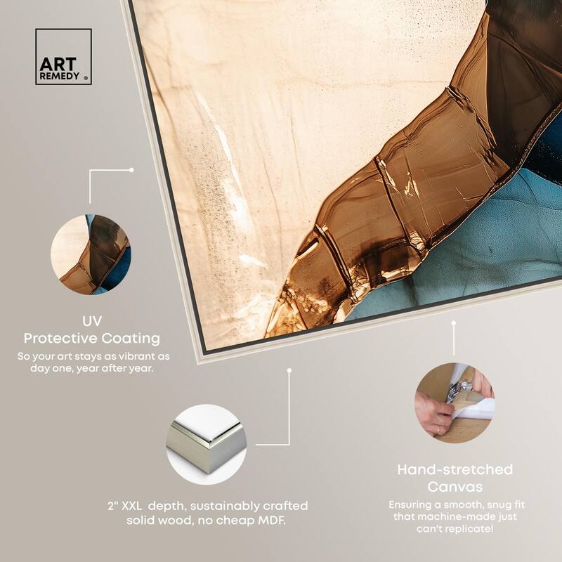 Glitch Aesthetic I Canvas Set of 2 by Art Remedy