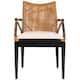 Option Brown/Black Legs/White Cushion