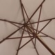 preview thumbnail 17 of 22, SEI Furniture Casandra Round Ribbed Umbrella