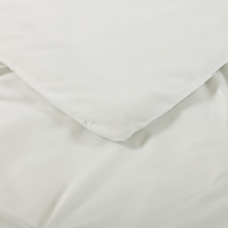 Truly Soft Pinch Pleat Solid 3-piece Microfiber Comforter Set