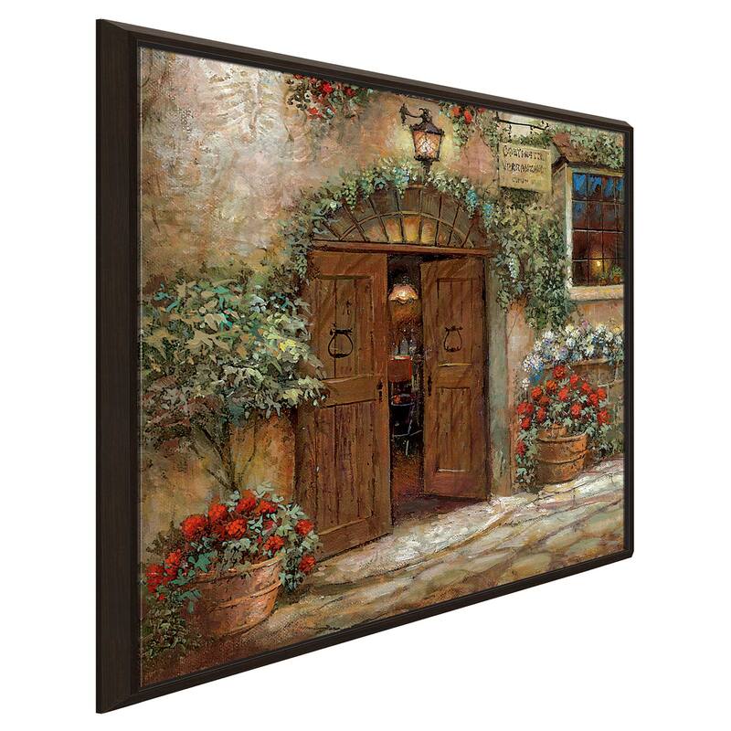 "Vita Tranquilla" by Ruane Manning Print on Floating Canvas