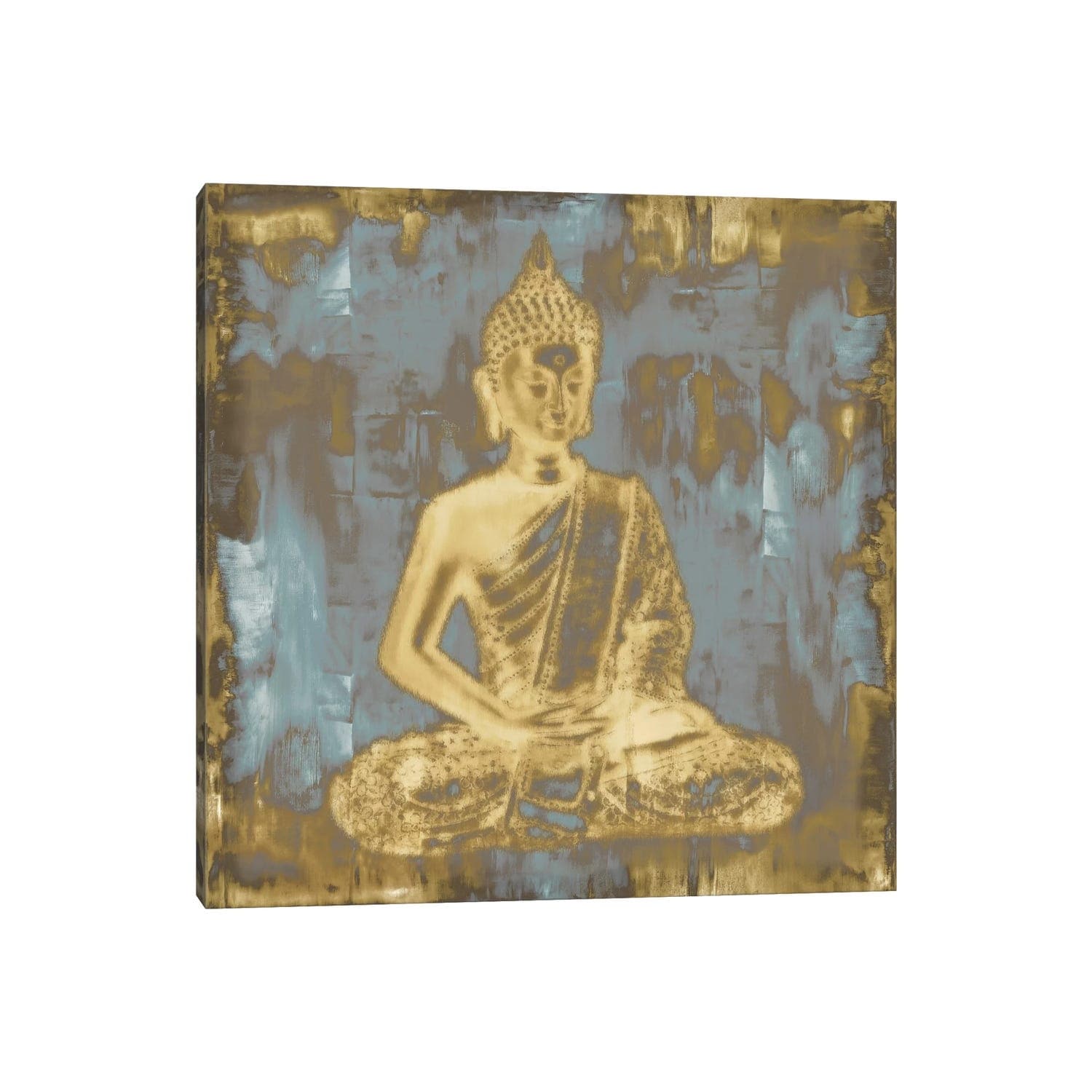 iCanvas "Meditating Buddha" by Tom Bray Canvas Print